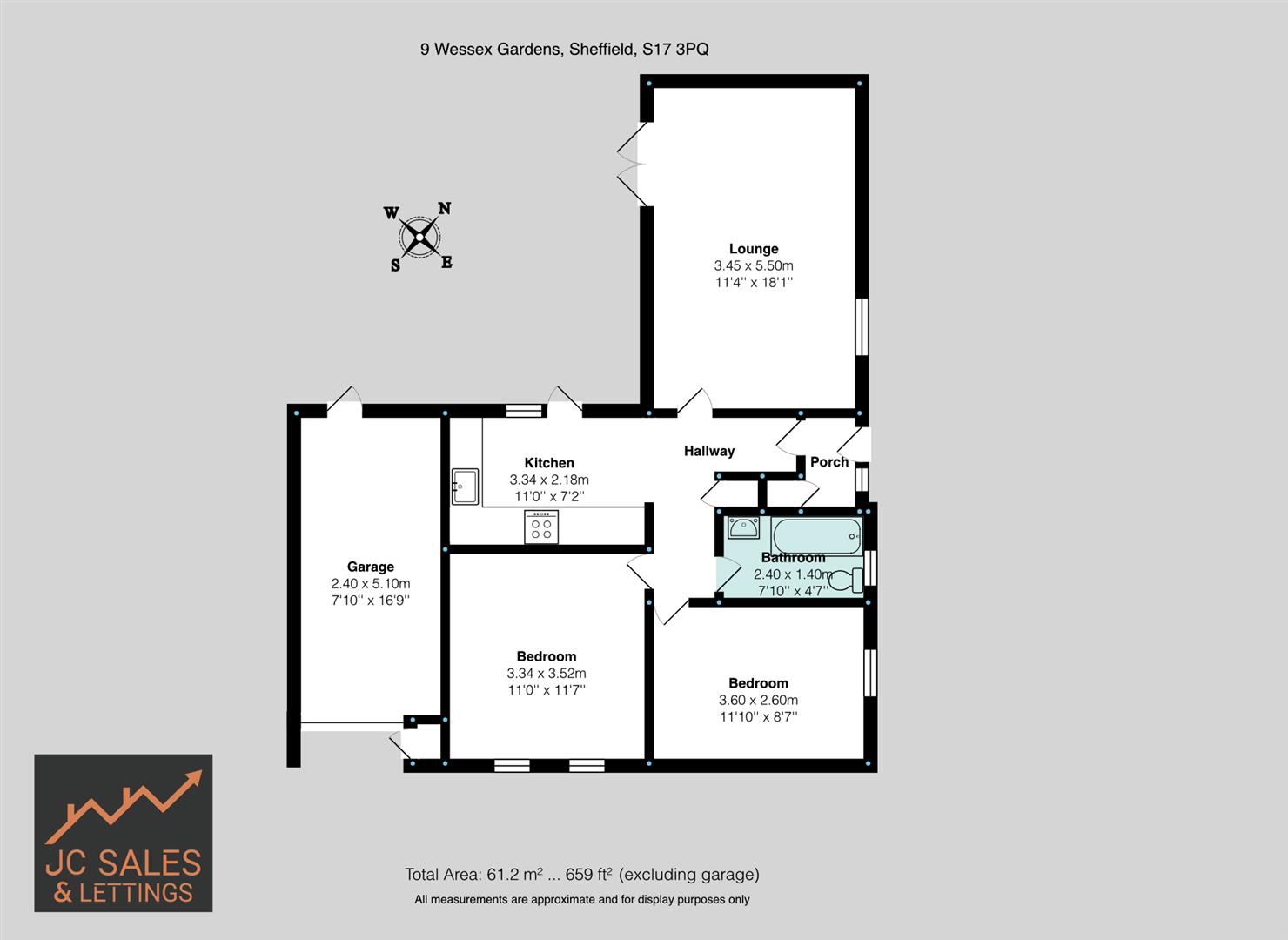 Wessex Gardens, Sheffield Floorplan